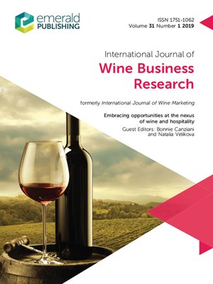 cover image of International Journal of Wine Business Research, Volume 31, Number 1